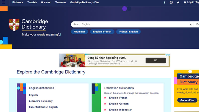website tra phiên âm tiếng Anh