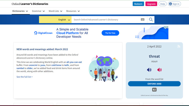 website tra phiên âm tiếng Anh